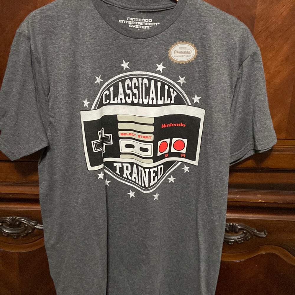 Nintendo Entertainment System Classically Trained Retro Controler T-Shirt